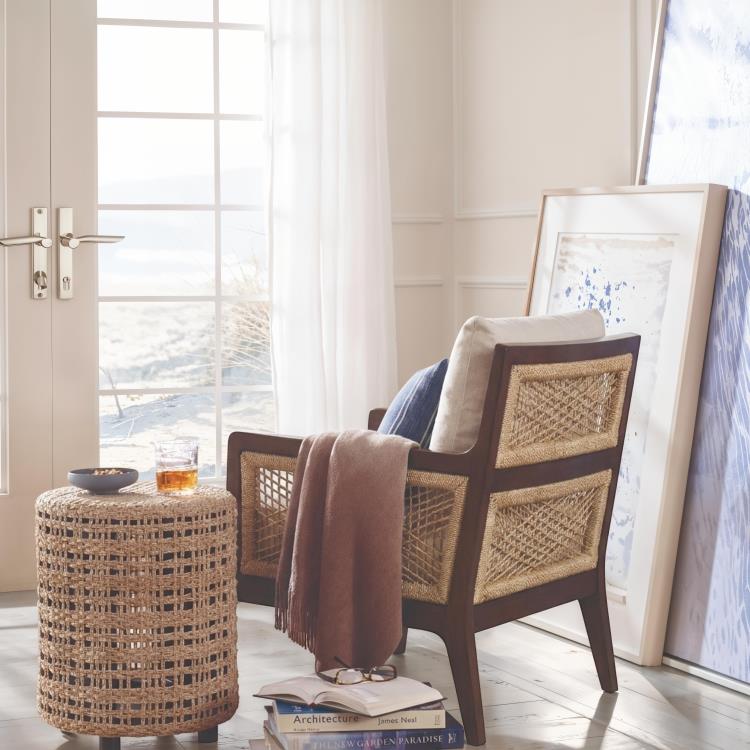 Pasadena Lounge Chair - Flax