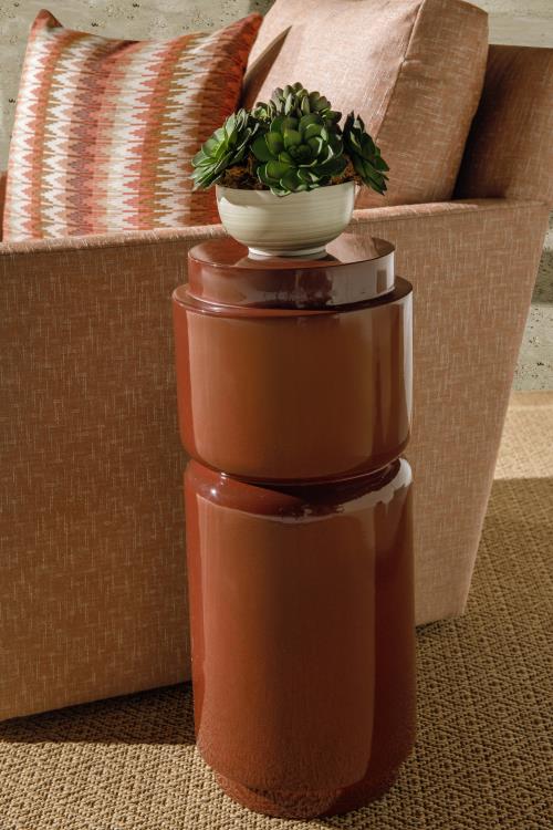 Outdoor Martini Table - Oxblood