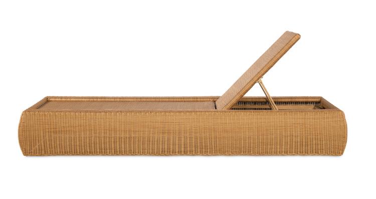 Wade Poolside Wicker Chaise
