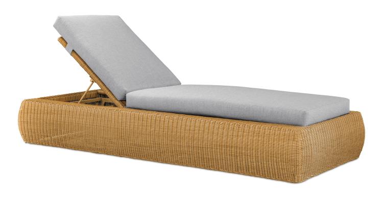 Wade Poolside Wicker Chaise