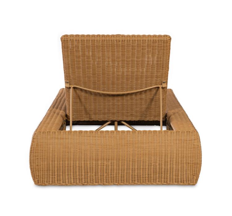 Wade Poolside Wicker Chaise