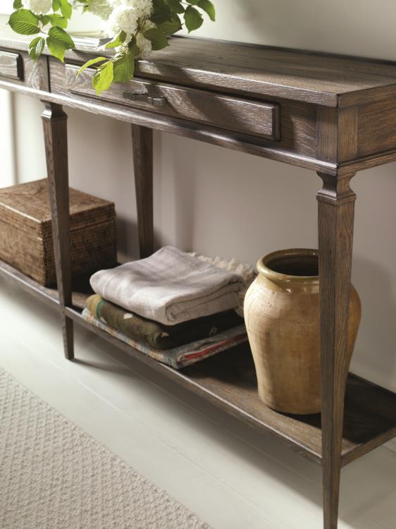 Aiden Console Table - Brown Rustic