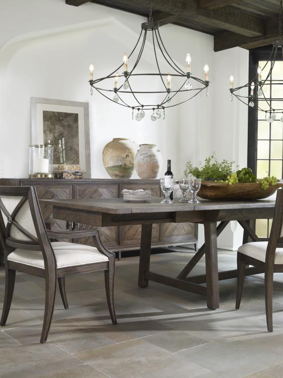 Walton Dining Table - Brown Rustic