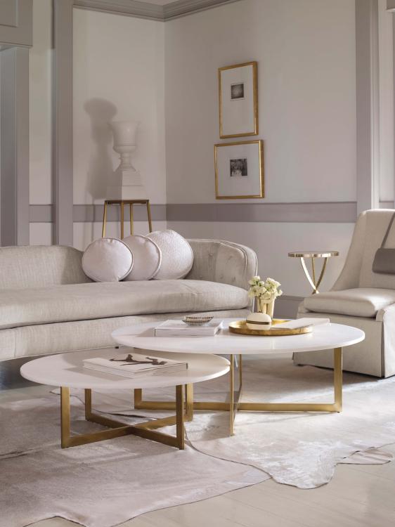 Small Nest Cocktail Table With Stone Top