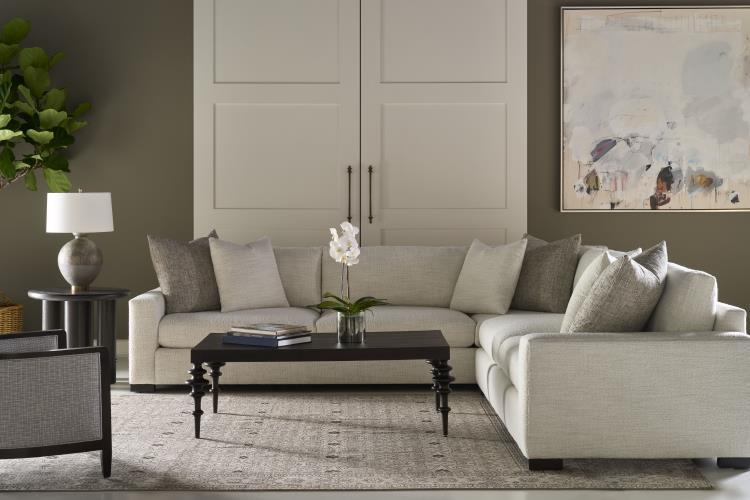 Great Room 40"D Two-Piece Sectional In 71660L10 (Stocked)