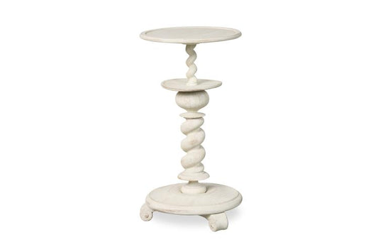 Lucia Candle Stand - White