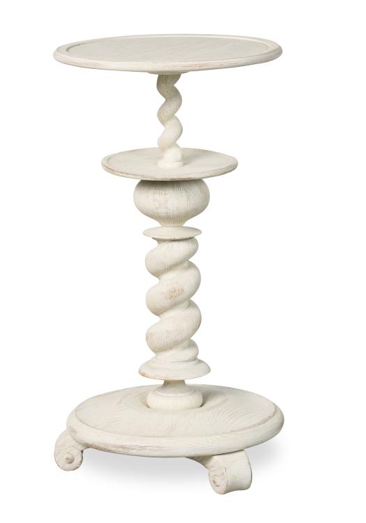 Lucia Candle Stand - White