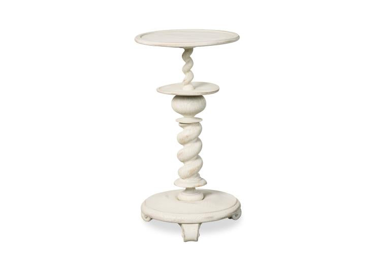 Lucia Candle Stand - White