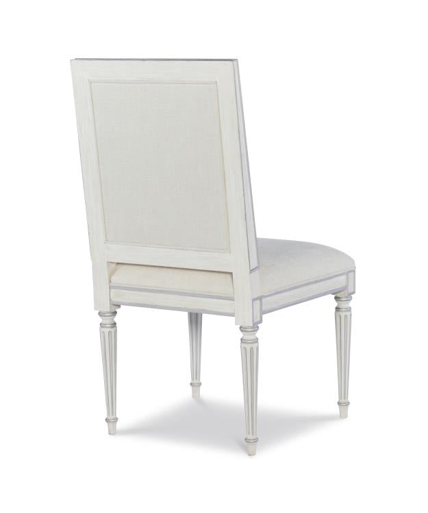 Barrington Side Chair - White/Silver