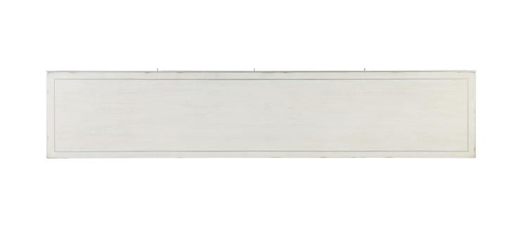 Barrington Four Door Sideboard - White/Silver