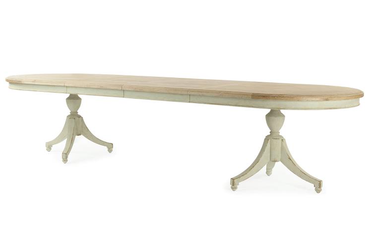 Madeline Double Pedestal Table