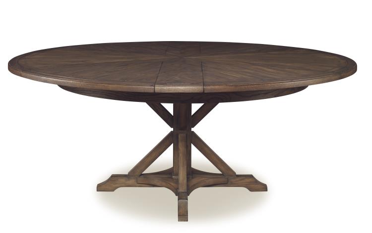 Collin Expandable Dining Table - Brown Rustic