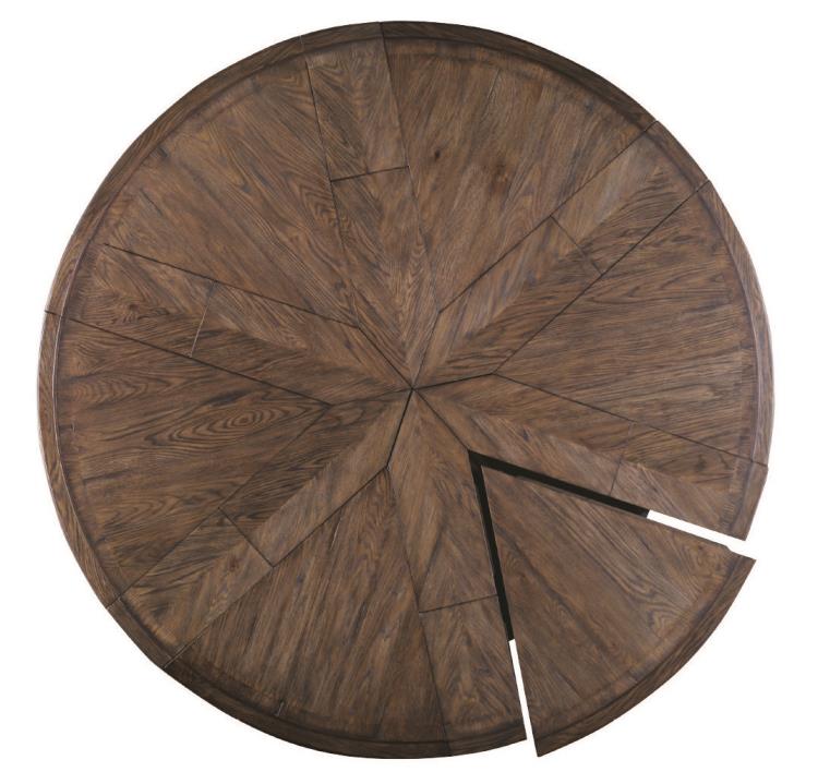 Collin Expandable Dining Table - Brown Rustic