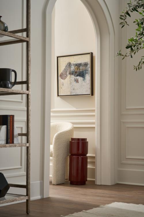 Cadence Martini Table - Oxblood