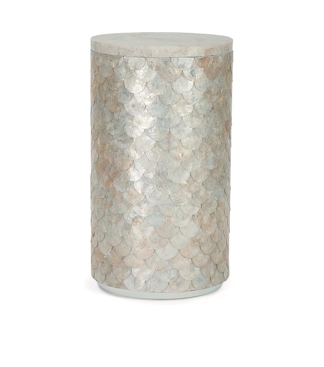 Capiz Accent Table