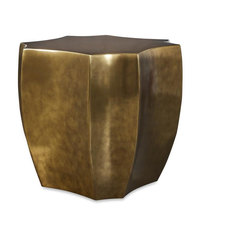 Emerge Brass Lamp Table