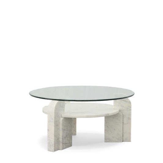 Nico Coffee Table With Glass Top