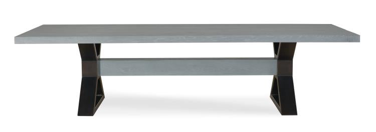 Open Sky 120" Dining Table - Grey