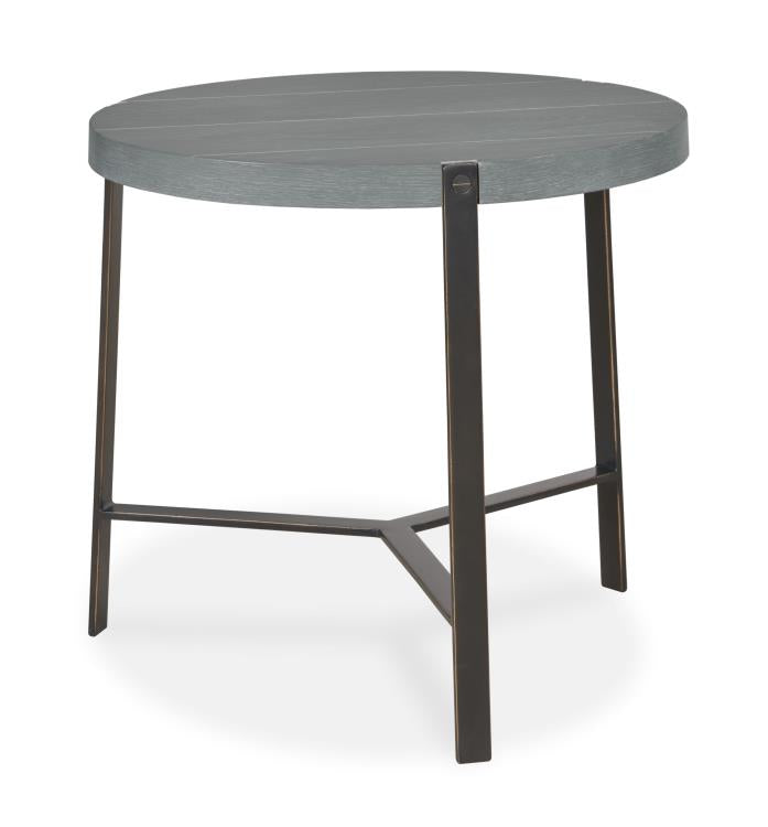 Open Sky End Table - Grey