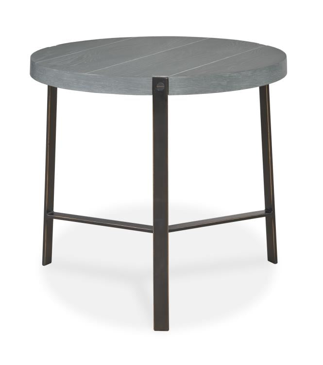 Open Sky End Table - Grey