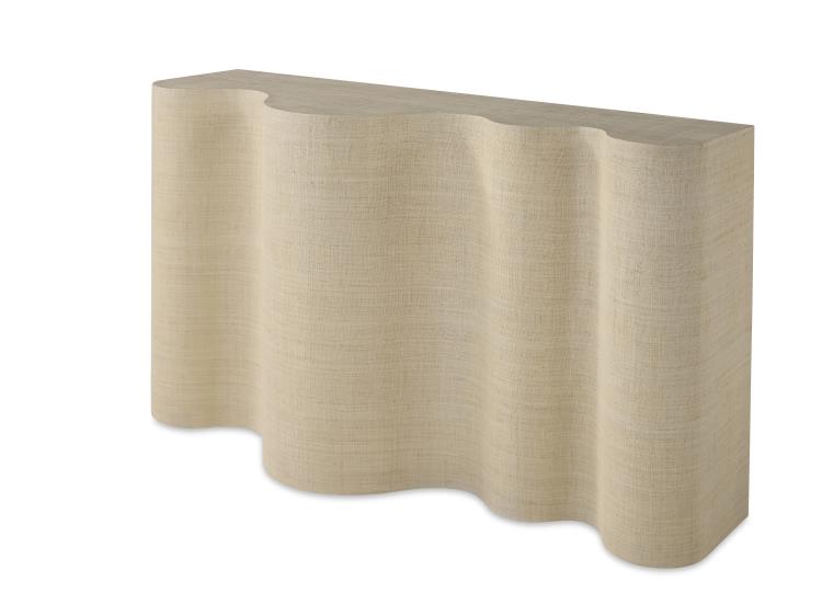 Layton Console Table - Natural Raffia