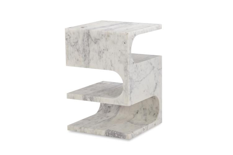 Ascoli Accent Table - Banswara Marble