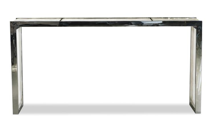 Samantha Glassy Quartz Console