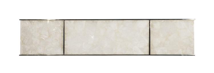 Samantha Glassy Quartz Console