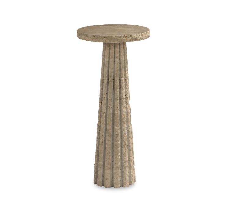 Barco Spot Table - Travertine