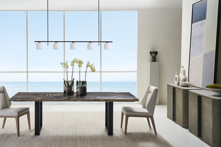 Cadence Sweep Dining Chair - Sand Cerused