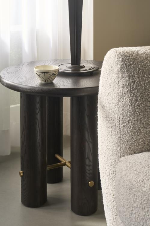 Cadence Side Table - Mocha