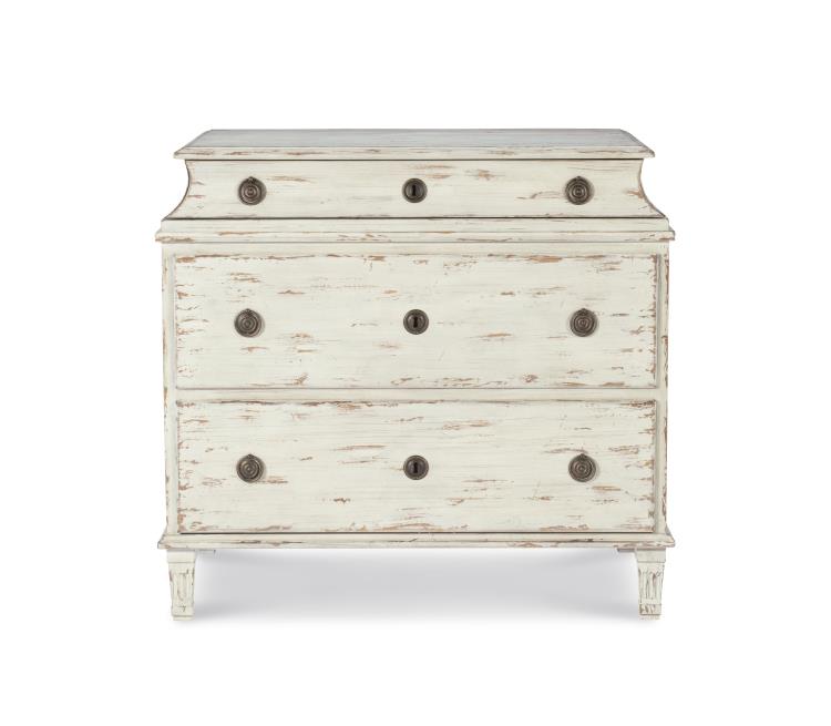 Alexandre I Nightstand - Swedish Scraped Bone