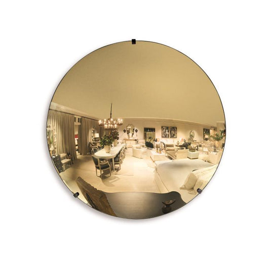 Rive Gauche Convex Mirror - Gold