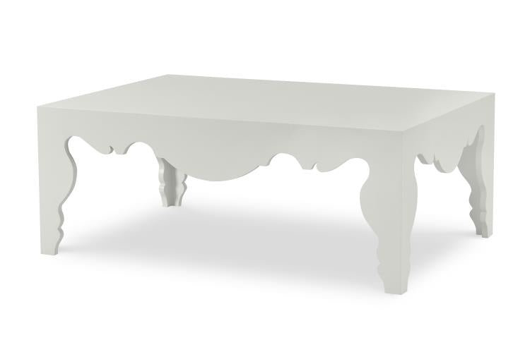 Sven Cocktail Table - French White Plaster
