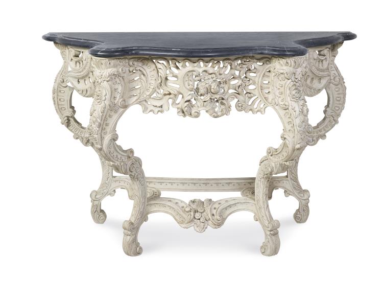 Victoire Console Table - French Painted Blanc