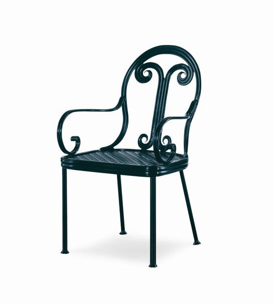 Augustine Metal Dining Arm Chair