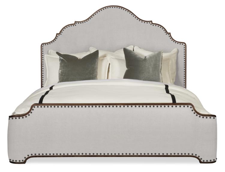 Casa Bella Upholstered Bed - Cal King Size 6/0 - Sierra Finish