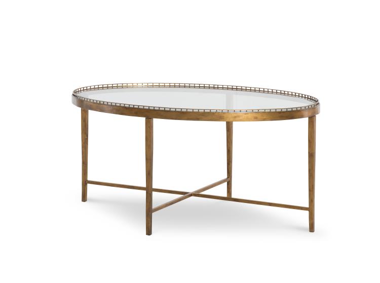 Logan Small Oval Cocktail Table