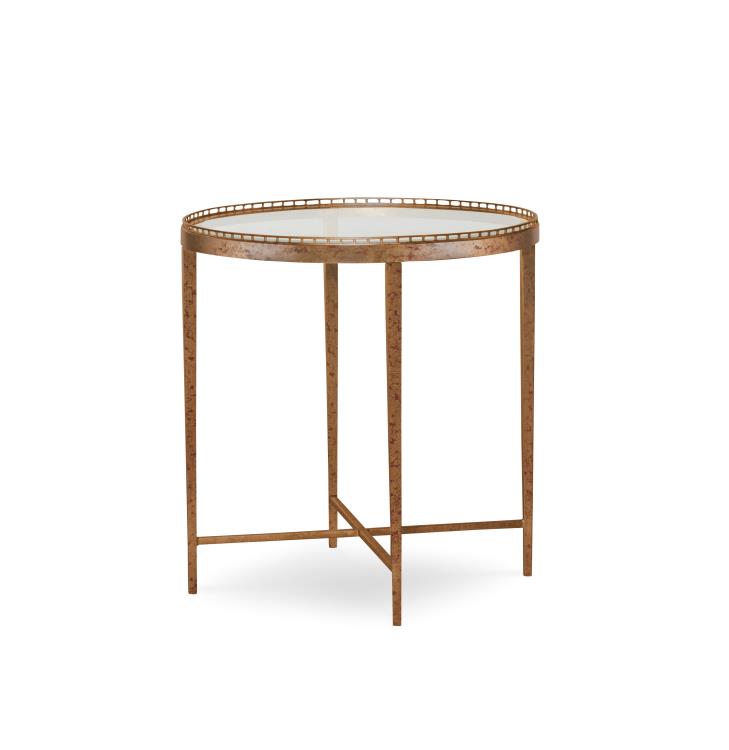 Logan Round Chairside Table
