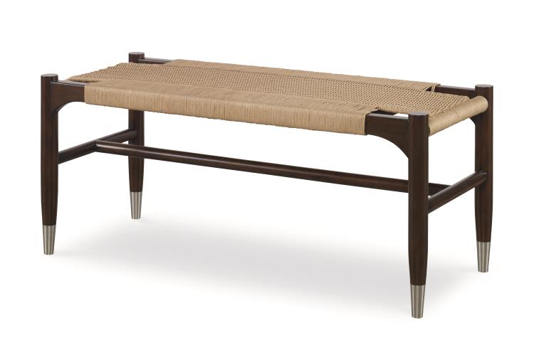 Tristan Woven Bench-Sand