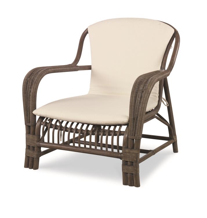 Simone Lounge Chair-Mink Grey/Flax