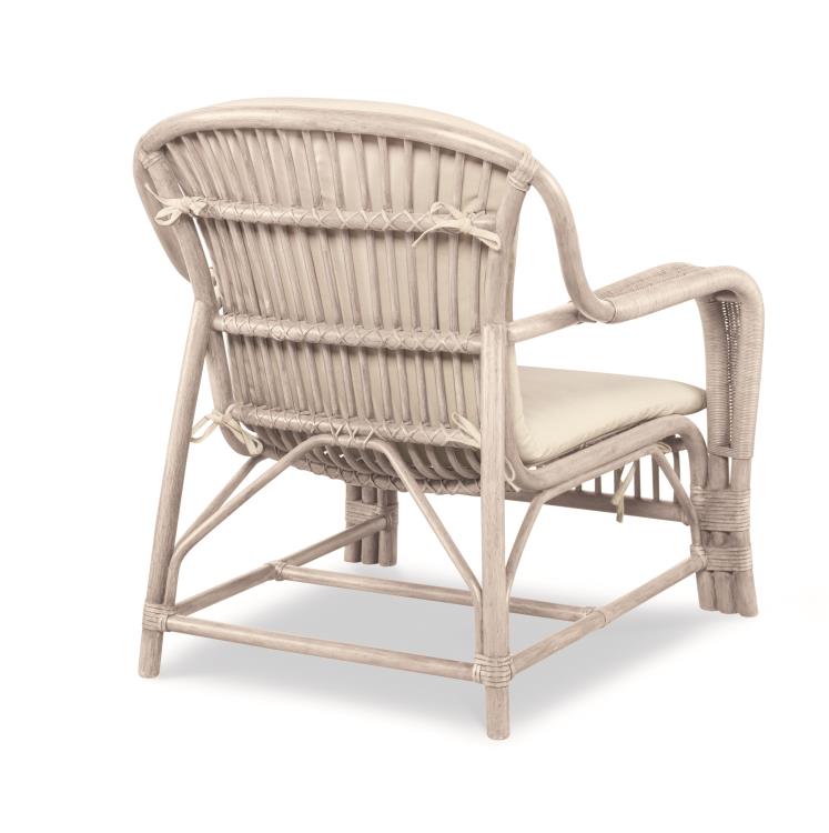 Simone Lounge Chair-Peninsula/Flax