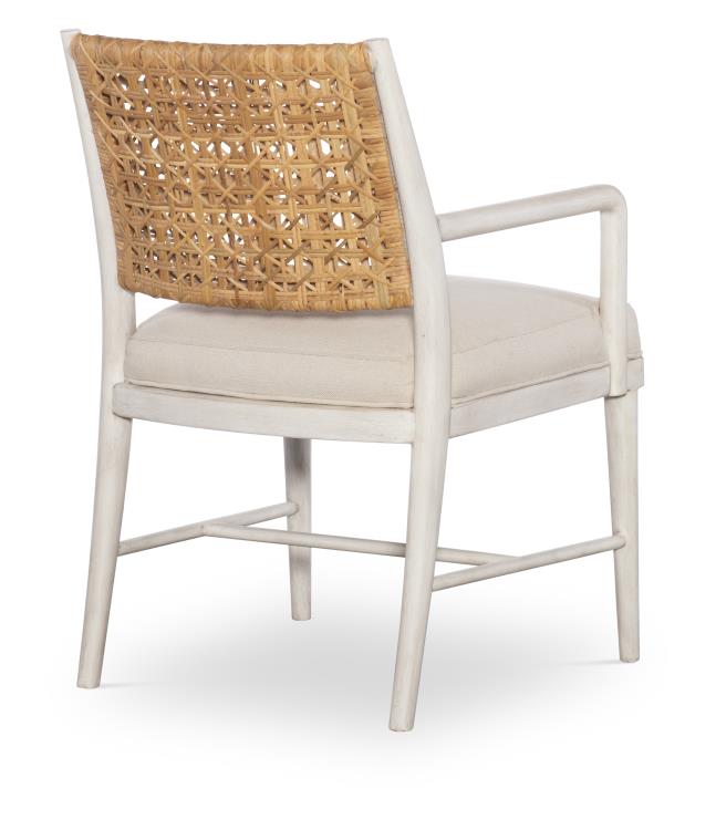 Naples Arm Chair - Natural/Flax