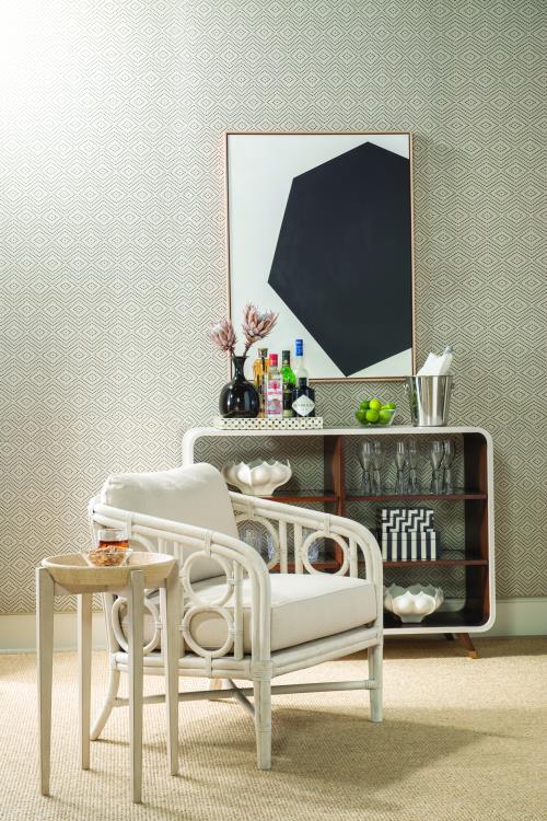 Sutter Lounge Chair - Peninsula/Flax