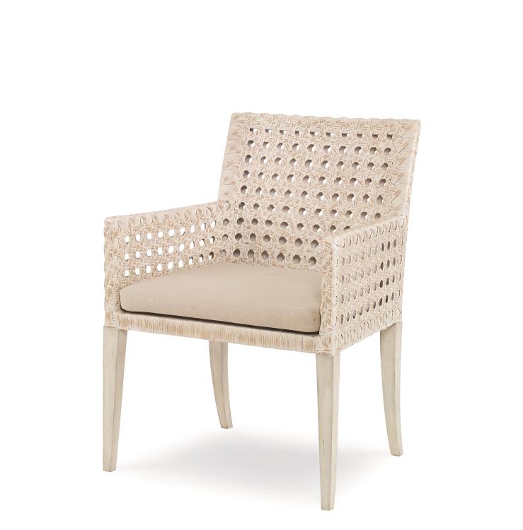Litchfield Arm Chair-Peninsula/Flax